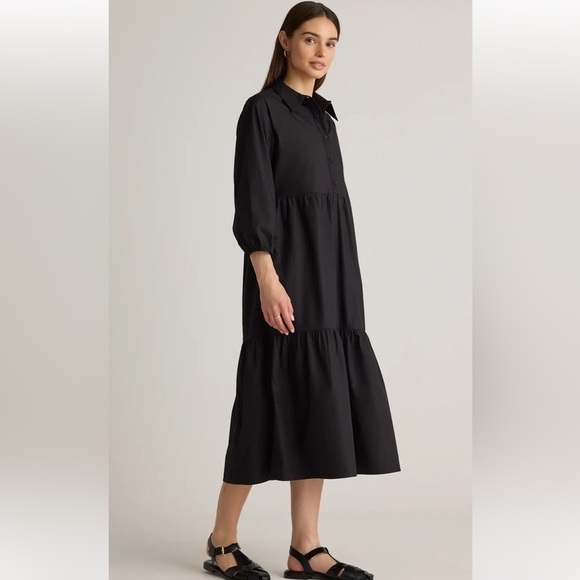 Quince- Organic Cotton Maxi Dress - XS 
Pockets - NWT - Picture 4 of 9